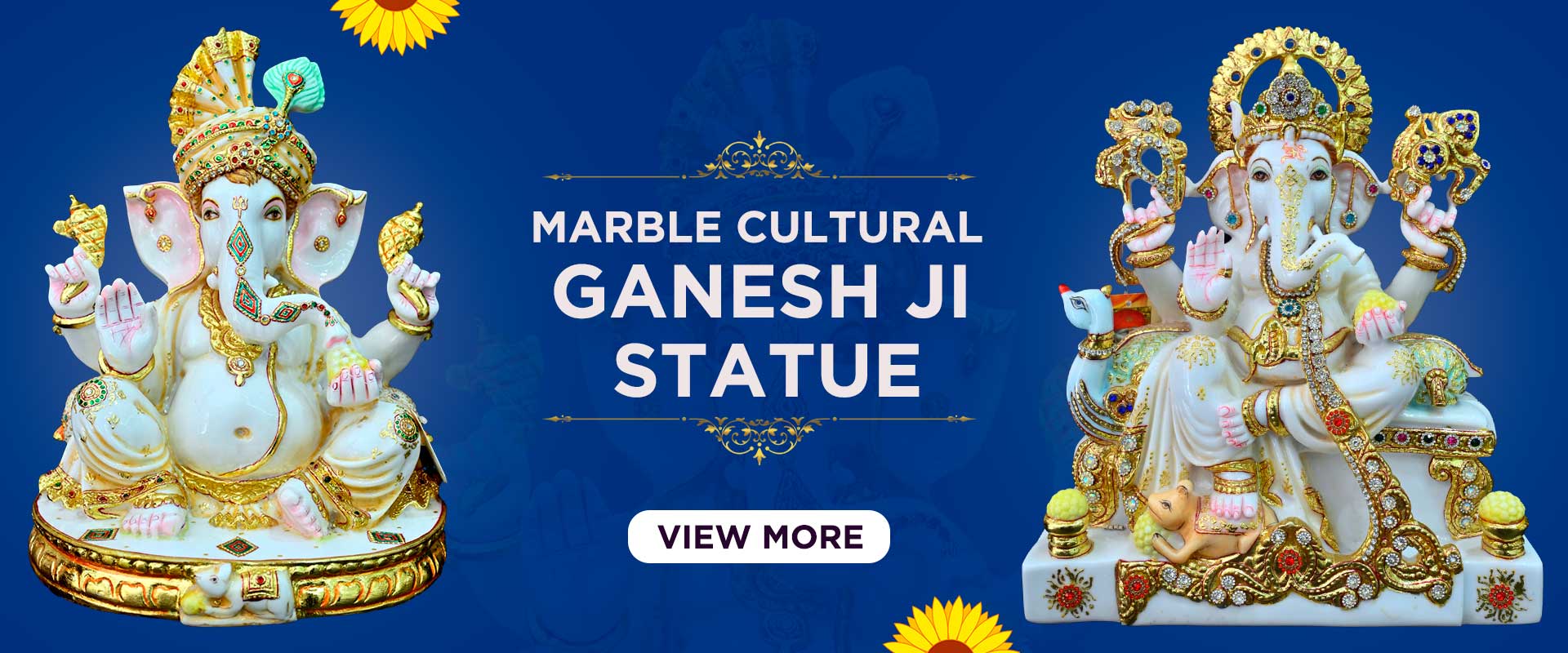 Indian marble statues