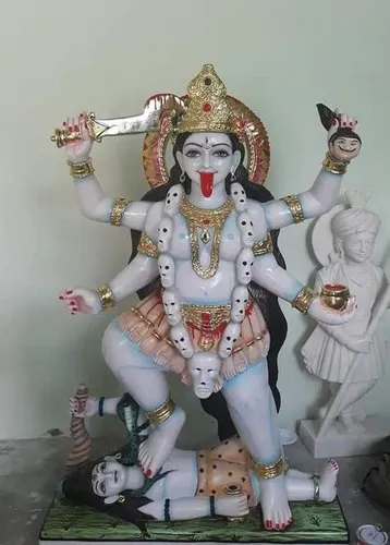 Makrana Marble Maa Kali Statue