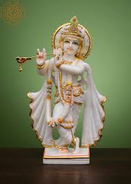 Single Krishna Marble Statue
