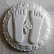 White Marble Charan Paduka
